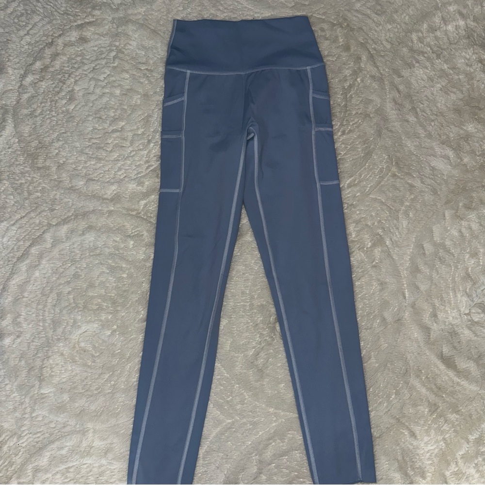 Blue High-Waisted aerie offline Leggings